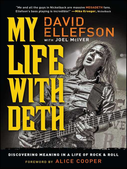 Title details for My Life with Deth by David Ellefson - Available